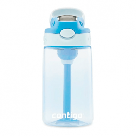 Garrafa Kids AutoSpout Tritan 384Ml Azul Bebê Contigo