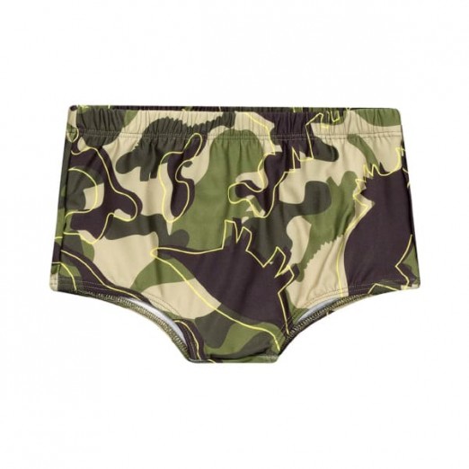 Sunga Boxer Infantil Tchibum Com Proteção UV50+ Masculina Nature 6 Anos Kamylus