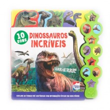 Livro Infantil Dinossauros Incríveis Happy Books