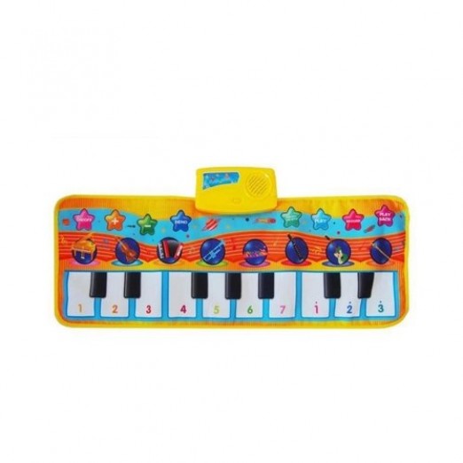 Brinquedo tapete piano infantil kababy