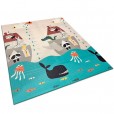 Tapete De Atividades Infantil Dupla Face Comtac 180x150cm +3M