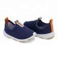 Tênis Para Bebê Fase 03 Azul Marinho Pimpolho Slip On Tamanho 27