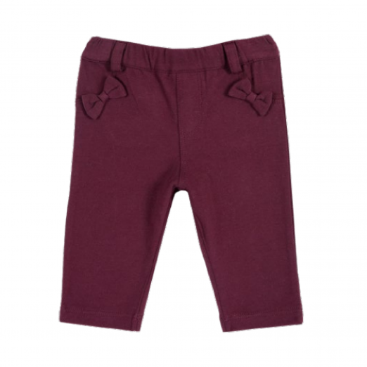 Calça Infantil Para Menina Vermelho 6 Meses Chicco