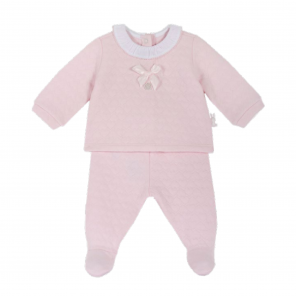  Conjunto Infantil Rosa Feminino 9 Meses Chicco