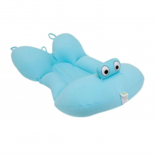 Almofada pequena para banho baby pil azul