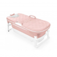 Banheira Dobrável Térmica Extra Grande Rosa A Partir 10 Meses Baby Pil