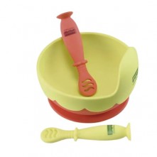 Tigela De Silicone Rosa Fisher Price