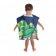 Toalha Poncho Infantil Estampado Dinossauro Everly Tam PP