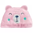 Toalha de Banho Bebê Para Menina Comfort Power Sec Urso Laço Bebê