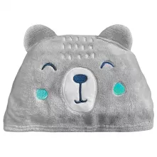 Toalha de Banho Bebe Power Sec Urso Laço Bebê