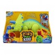 Brinquedo Infantil Triceraptor Jurassic Fun Multikids Verde 3A+