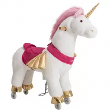 Unicornio Montaria Infantil Uppi Branco P Kiddo 