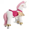 Brinquedo Unicornio Infantil Montaria Uppi Até 40kg branco Kiddo