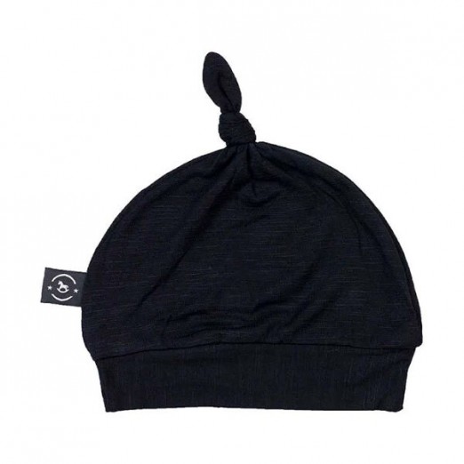 Gorro scar preto 0 a 12 meses penka