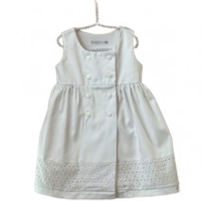 Vestido Infantil Branco Kidstar 02 A