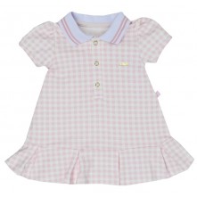 Vestido Polo Curto Spring  Rosa +3m Growup 